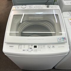 ★美品・2021年製★AQUA/アクア【 全自動洗濯機 ホワイト...