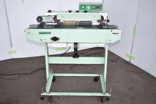 【ヤ取終了4/1】≪zy502≫動OK シール工業 セミオート シール機 SLE 100V 包装/シーラー ベルト幅15cm 業務用/店舗/工場 40611-04