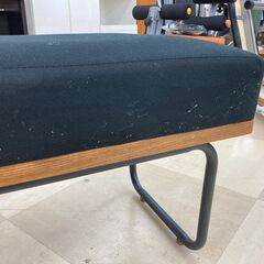 ダイニングベンチ Re:CENO WIRY ﾌﾞﾗｯｸ