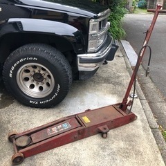 マサダ 低床 エアー ジャッキ ASJ-30ML 中古作動品 引取り限定 神奈川 フロア ジャッキ