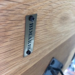 ★雰囲気良好★BIMAKES インダストリアル アイアンテーブル ダイニングテーブル テーブル 135㎝幅 無垢材 R040617