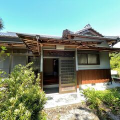 庭、離れ付きの熊野本宮のWi-Fi完備古民家（即入居可）