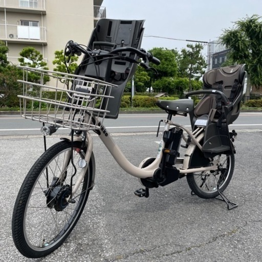 ブリジストン bikke 電動アシスト自転車 幼児二人同乗用自転車  2021年 bikke MOB DD/GRI DD 内装3段変速 6.0Ah