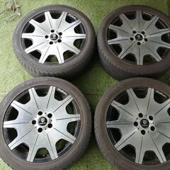 トラフィックスター  DTX 235/45R18 アルミタイヤセ...