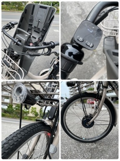 ブリジストン bikke 電動アシスト自転車 幼児二人同乗用自転車  2021年 bikke MOB DD/GRI DD 内装3段変速 6.0Ah