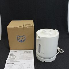 【未使用品】ＴIGER　電気ケトル　0.8L　2021年製　PC...