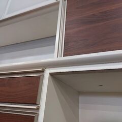 綾野製作所　ＳＳシリーズ　パントリー付２枚スライド扉キッチンボード　【愛品倶楽部柏店】