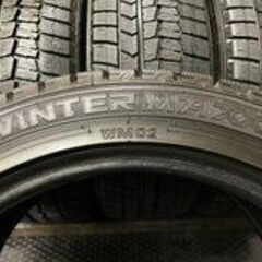 DUNLOP WINTER MAXX WM02 225/45R17 17インチ スタッドレス 4本 2018年製 バリ溝 レクサスIS オーリス ブレイド等　(MTE245)クレジットカード QRコード決済可能 DUNLOP WINTER MAXX WM02 225/45R17 17インチ スタッドレス 4本 2018年