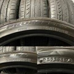 TOYO PROXES C1S 245/35R21 21インチ 夏タイヤ 4本 2019年製 アルファード ヴェルファイア等　(MTF211)クレジットカード QRコード決済可能