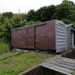 10万円 コンテナ貨車 中古品 引き取り場所静岡県葵区 5トン近く