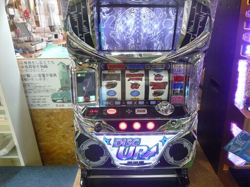 【愛品館八千代店】スロット実機5号機　DISC　UPメダル不要機