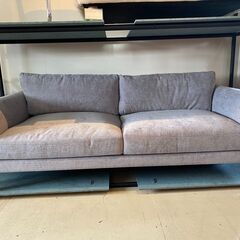 宇都宮でオシャレな家具を探すなら『オトワリバース！』展示品 美品 FUJIEI 藤栄 ソファ 2P 2人掛け グレー 中古品