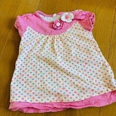 80サイズ  夏服 女の子 1枚 100円