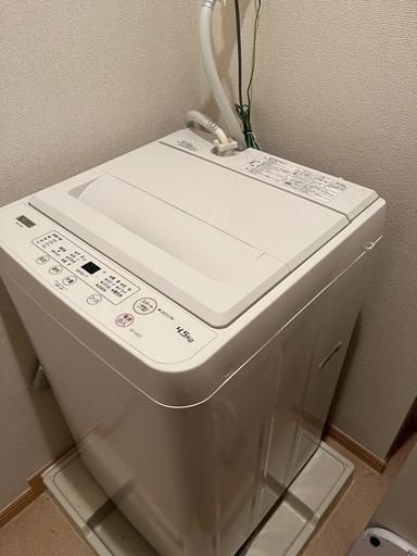 洗濯機 4.5kg YAMADA SELECT