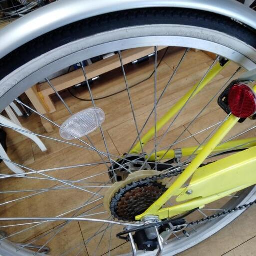 受け渡し完了! 27インチ 6段変速 ローラーブレーキ、 LEDライト付 整備済