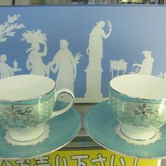 WEDGWOOD ウェッジウッド プシュケ ティーカップ＆ソーサ...