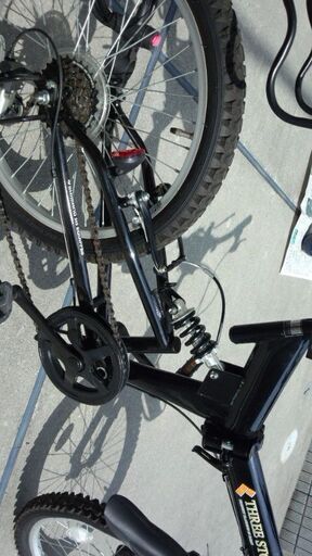 直接取りに来られる方 折りたたみ自転車 20インチ シマノ6段変速ギア 前後