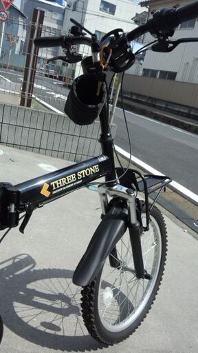 直接取りに来られる方　折りたたみ自転車 20インチ  シマノ6段変速ギア  前後サスペンション  ワイヤーロック錠(ブラック) 直接取りに来られる方 折りたたみ自転車 20インチ シマノ6段変速ギア 前後