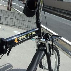 直接取りに来られる方 折りたたみ自転車 20インチ シマノ6段変速ギア 前後