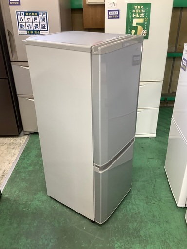 安心の6ヶ月保証付！！ MITSUBISHI　2ドア冷蔵庫　MR-P15C-S　2018年製　146L