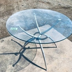 ET1028番 ガラステーブル