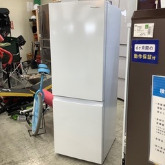 安心の1年保証付！！ Hisense 2ドア冷蔵庫 HR-D1701W 2021年製 175L