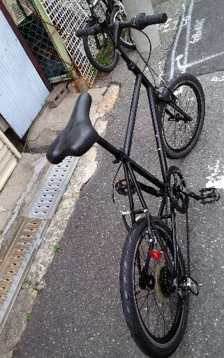 20吋スポーツミニベロ(小径車) 6speed/ブラック 20型 [ミニベロ 