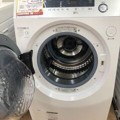 一部地域配送設置無料】シャープ ドラム式洗濯機 18年【リサイクル 