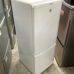安心の6ヶ月保証付！！ MITSUBISHI　2ドア冷蔵庫　MR-P15EZ-KW1　2016年製　146L