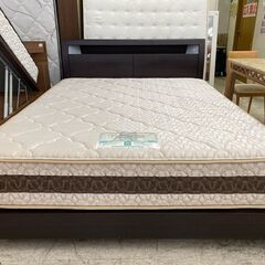 【愛品館 江戸川店】フランスベッド ワイドダブルベッド ID:153-018112-007