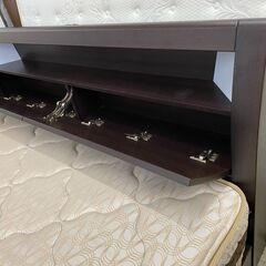 【愛品館 江戸川店】フランスベッド ワイドダブルベッド ID:153-018112-007