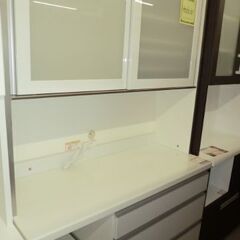 ジモティ来店特価!!!　【パモウナ】　食器棚　ホワイト　　J-551