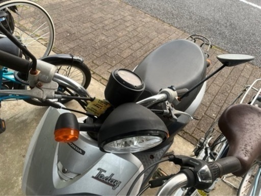 千葉流山 実働 トゥデイ today50 原付スクーター