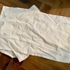 未使用　枕カバー　2枚セット オフホワイト