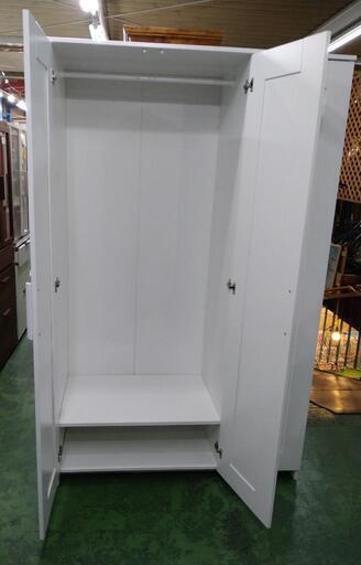 IKEA イケア ワードローブ ブリムネス トビラ3枚 117×50×190 解体