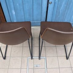 大川の家具メーカー関家具のラビットチェア2脚セット/ダークブラウン 