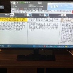 パナソニック39型液晶テレビ＋ウォルナットテレビ台