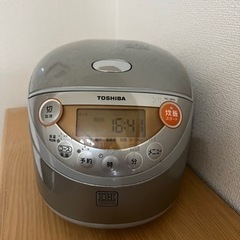 TOSHIBA3.5合炊き炊飯器　あげます