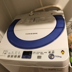 【SHARP】洗濯機
