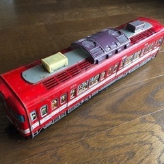 イチコー　日本製ブリキ玩具　鉄道電車　新宿