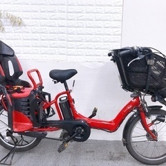 3人乗り電動自転車 子供乗せシート付き ヤマハパスキッス お買い得