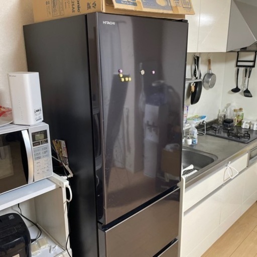 375L 3ドア冷蔵庫（グラファイトシルバー）【右開き】 | 日立