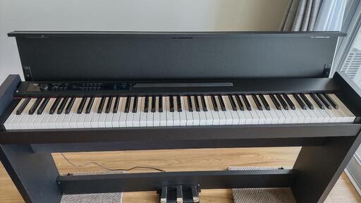 KORG 電子ピアノ LP-380 BK　防音マット