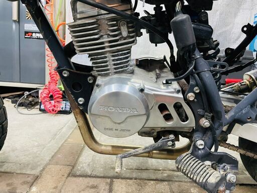 ★現状車！部品取りに！ 中華フレーム エイプ AC16エンジン 国産エイプ部品多数使用！ 千葉 木更津 配送可 ジャンク★ ☆現状車！部品取りに！ 中華フレーム エイプ AC16エンジン 国産エイプ