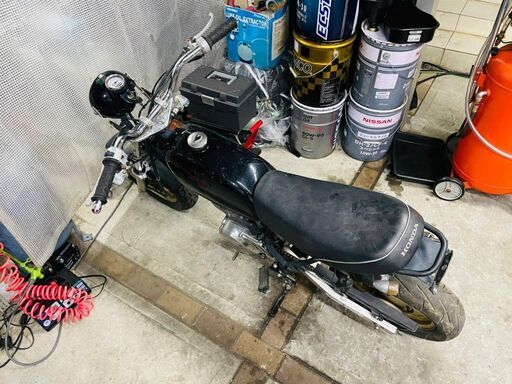 ☆現状車！部品取りに！ 中華フレーム エイプ AC16エンジン 国産エイプ