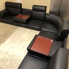 ローソファー 6人掛け分とコーナー