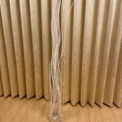 インテリア　IKEA花瓶約1メートルと白い枝付き
