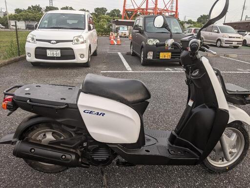 無料配送/ヤマハ　GEARパーキングスタンド　エンジン腰上OH実施　Vベルト・前タイヤ新品 無料配送/ヤマハ GEARパーキングスタンド エンジン腰上OH実施 Vベルト