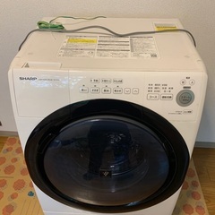【ネット決済・配送可】乾燥機付きドラム式洗濯機