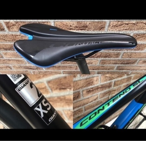 ☆GIANT CONTEND SL2 2017年モデル◎XS☆ロードバイク 状態良好 美品 